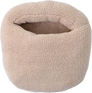 [山善] 電気足温器 フットウォーマー 蓄熱式 湯たんぽ コードレス 省エネ 足元暖房 ぽかぽか ふわふわ ベージュ YTS-M401(BE)