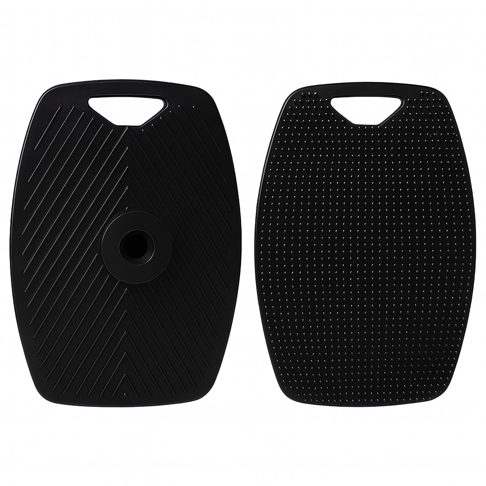 GADZEE Silicone Body Scrubber for Bath (Black, Set of 2) | Soft & Flexible Exfoliating Brush Pad for Deep Cleaning | Gentle Body Massager for Men & Women | Durable & Easy to Clean-picture-31