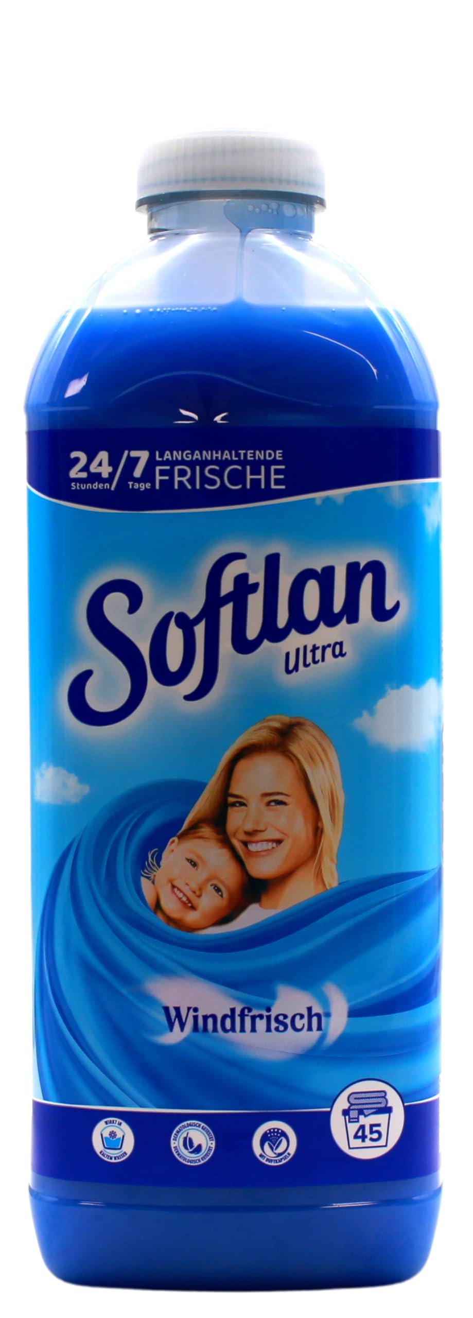 Softlan Ultra Windfrisch Weichspüler, 12er Pack (12 x 1 l)