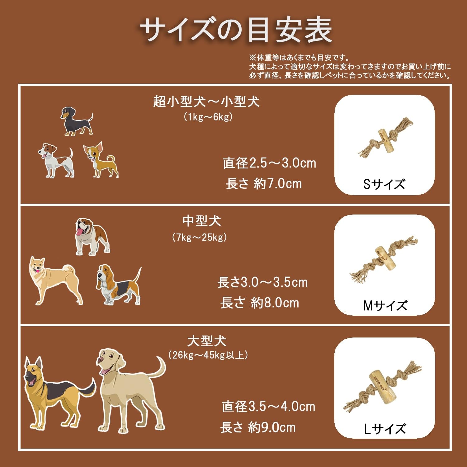 Amazon | BETO PET 犬噛むおもちゃ ロープ付きコーヒー木 知育玩具