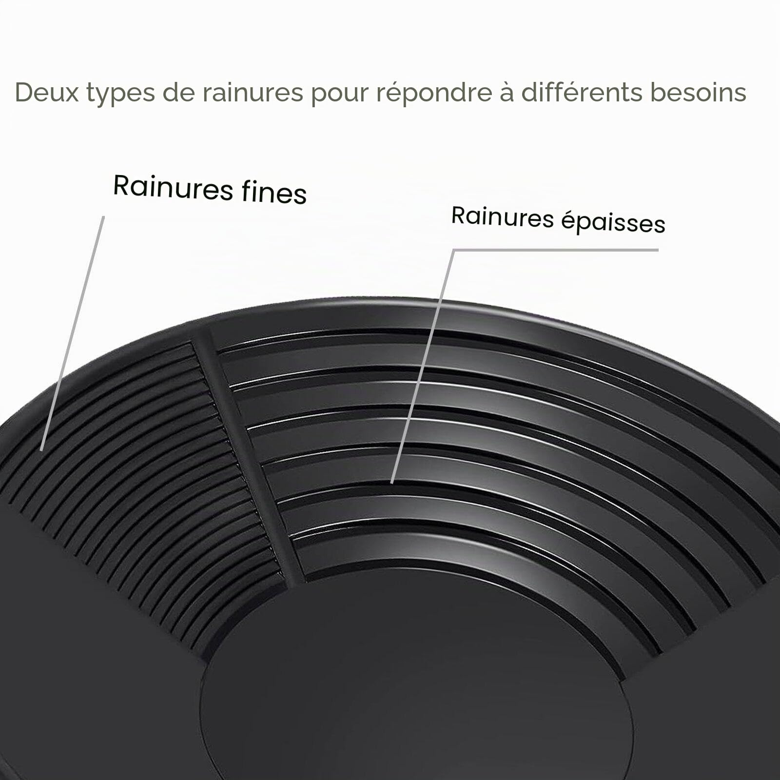 Panning d'or en Plastique, batée de Lavage d'or pour la Prospection minière de pépites, Tamis de Lavage pour la Classification de l'or (38 cm)