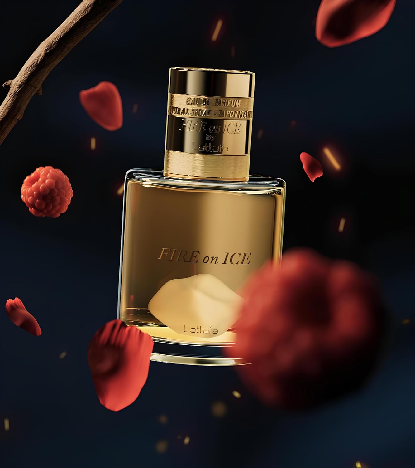 Lattafa Fire On Ice – Fruity, Spicy, Woody, Ambery – Eau de Parfum Spray Long-Lasting Fragrance for Unisex, 3.71 Ounce / 110 ml - Image 4