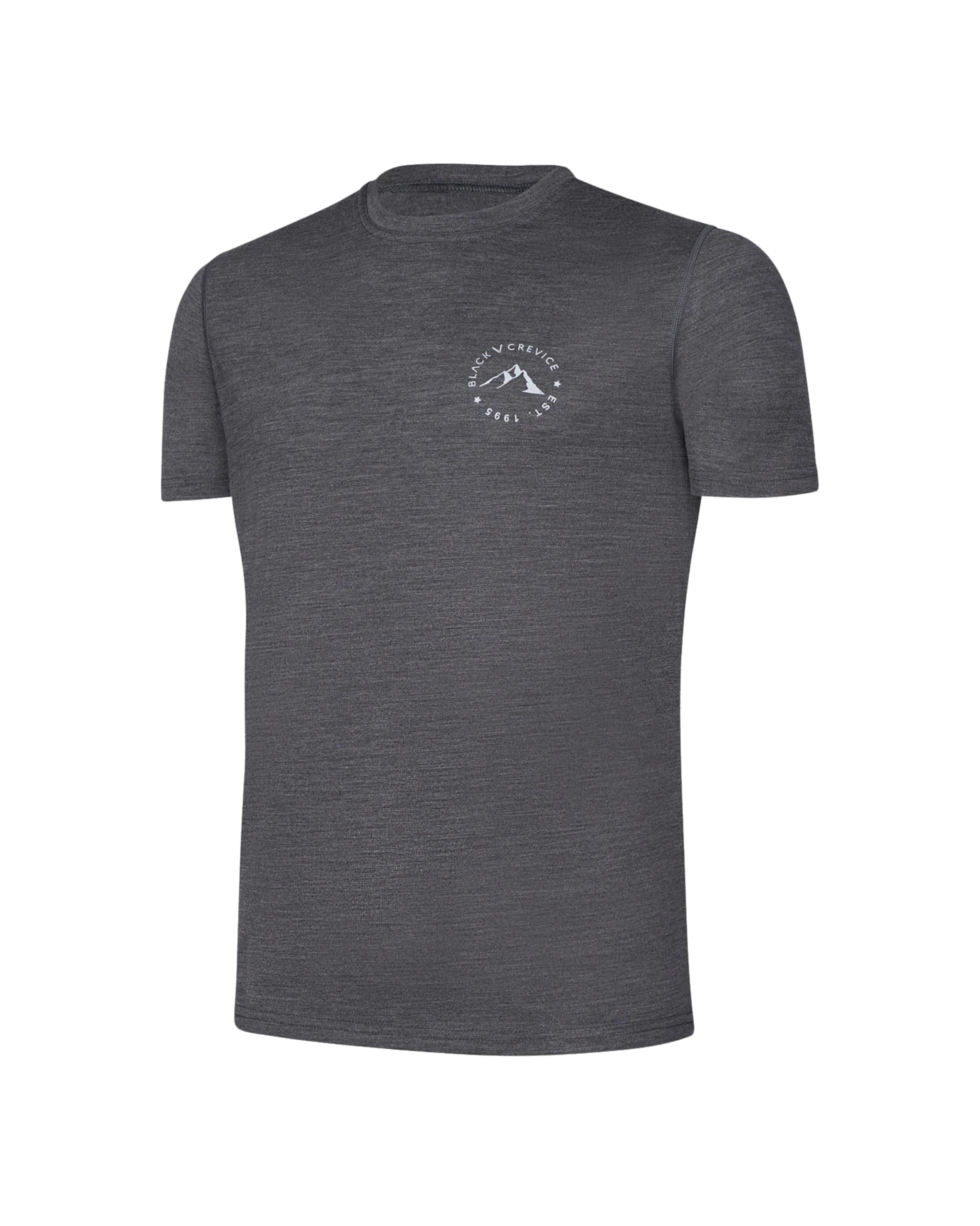 Black Crevice Herren Merino T-Shirt
