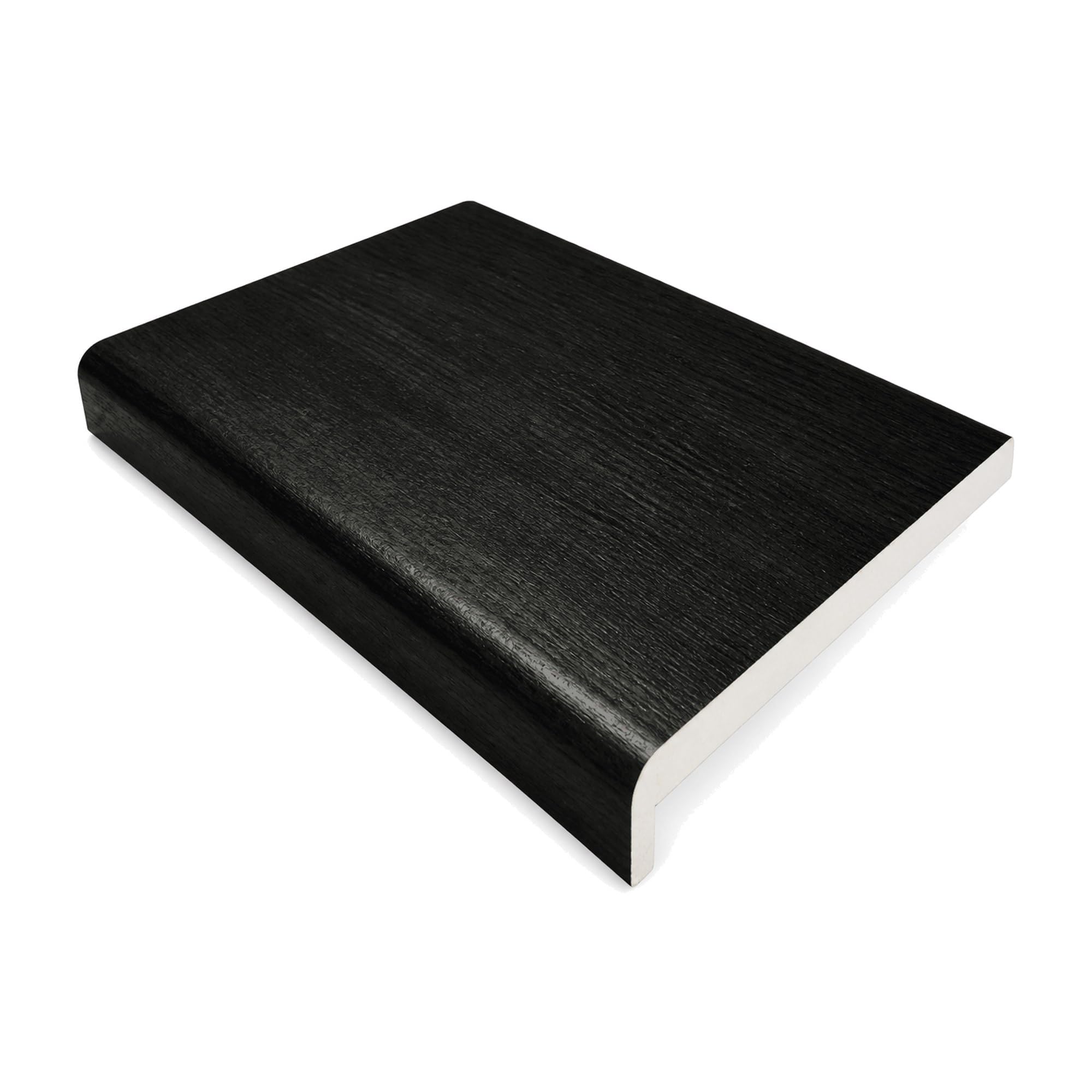Windows 4 You Black Ash 250Mm X 2M Upvc Fascia Capping & Sill Cover + End Caps – 1 Pack