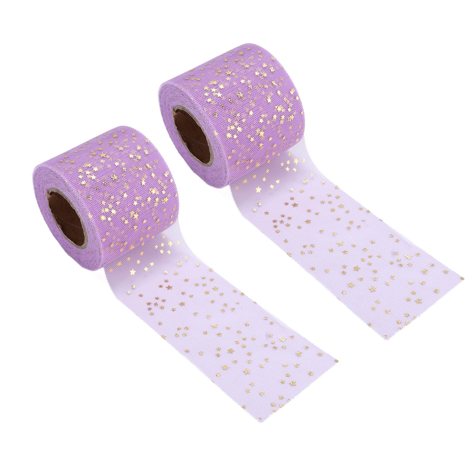 25 Yard Glitter Lace Ribbon Rolls, 2.4 Inch Wide Silk Satin Ribbon Roll for Gift Wrapping Crafts Sewing Bow Making Wedding Decor(Purplish Red)