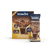 Caffè Borbone Superciock Stick – 80 stick (8 astucci da 10) – Ideali per Sistemi a Cialde