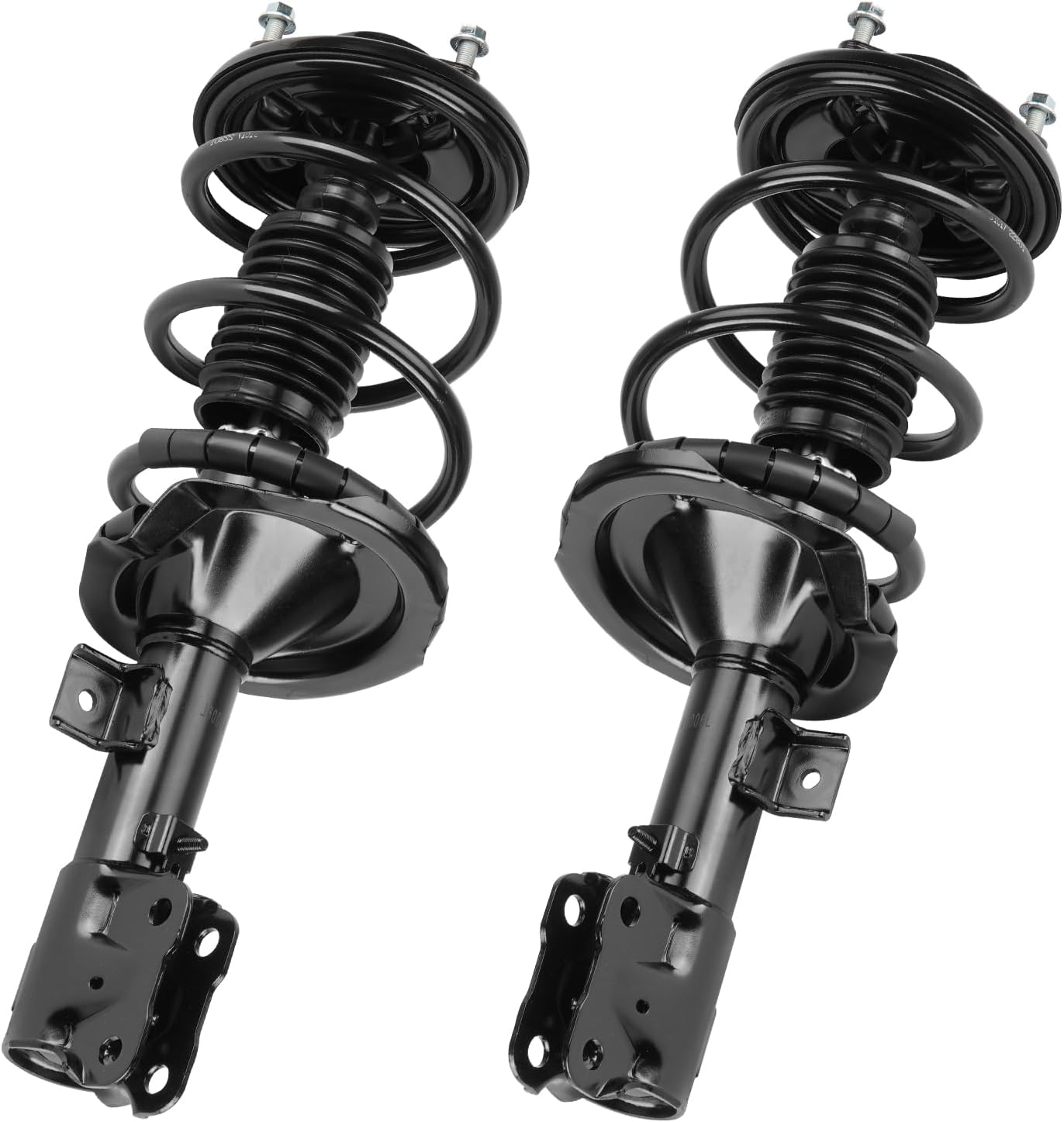 Front Spring Strut Shock Absorber for Mitsubishi Lancer 2008 2009 2010 2011(Manual Transmission), Complete Coil Struts Shocks Absorbers Replace for 172356 172355