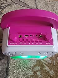 RockJam Ring Bluetooth karaoke-machine met twee microfoons