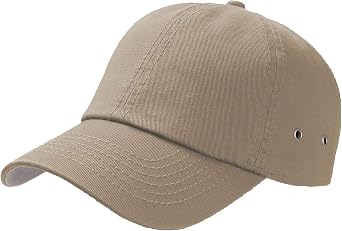 Atlantis Action 6 Panel Chino Baseball Cap One Size Khaki