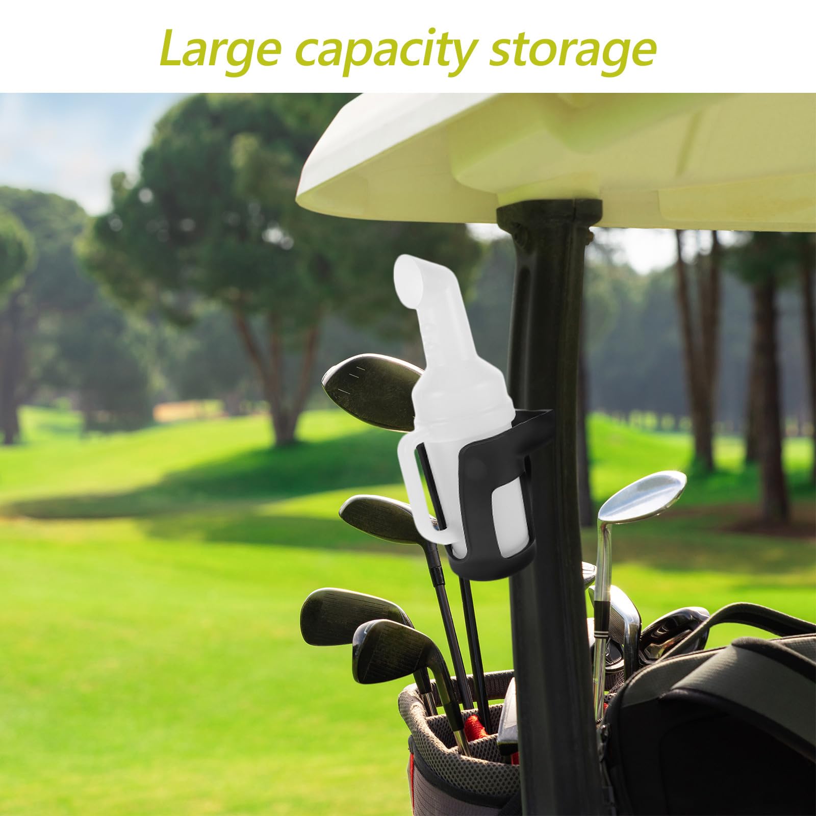 Toyvian Bottiglie di Sabbia per Carrello da Golf Supporto Anti-Vibrazione per Manutenzione del Campo da Golf Facile e Veloce