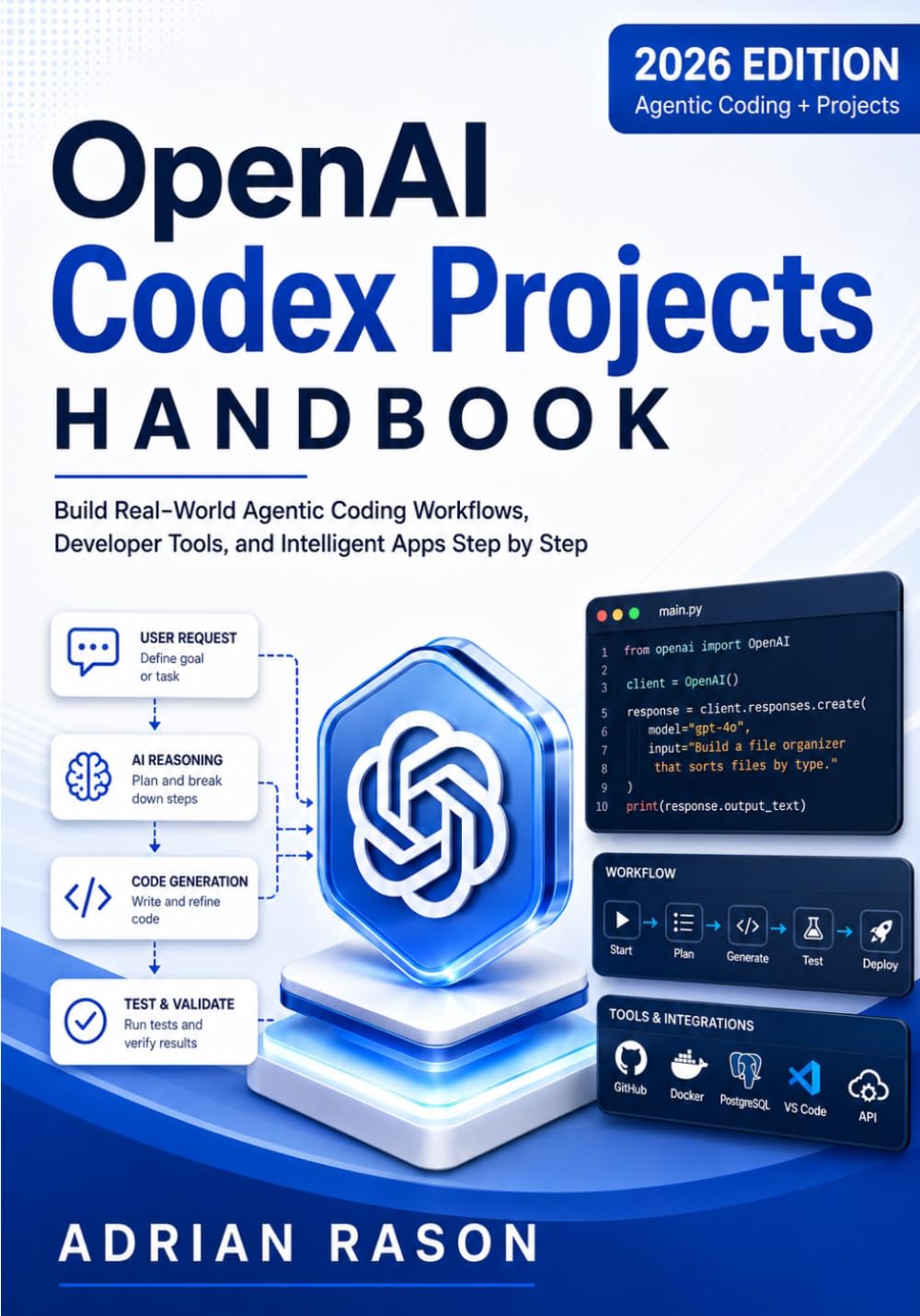 OpenAI Codex Projects Handbook: Build Real-World Agentic Coding Workflows, Developer Tools, and Intelligent Apps Step by Step