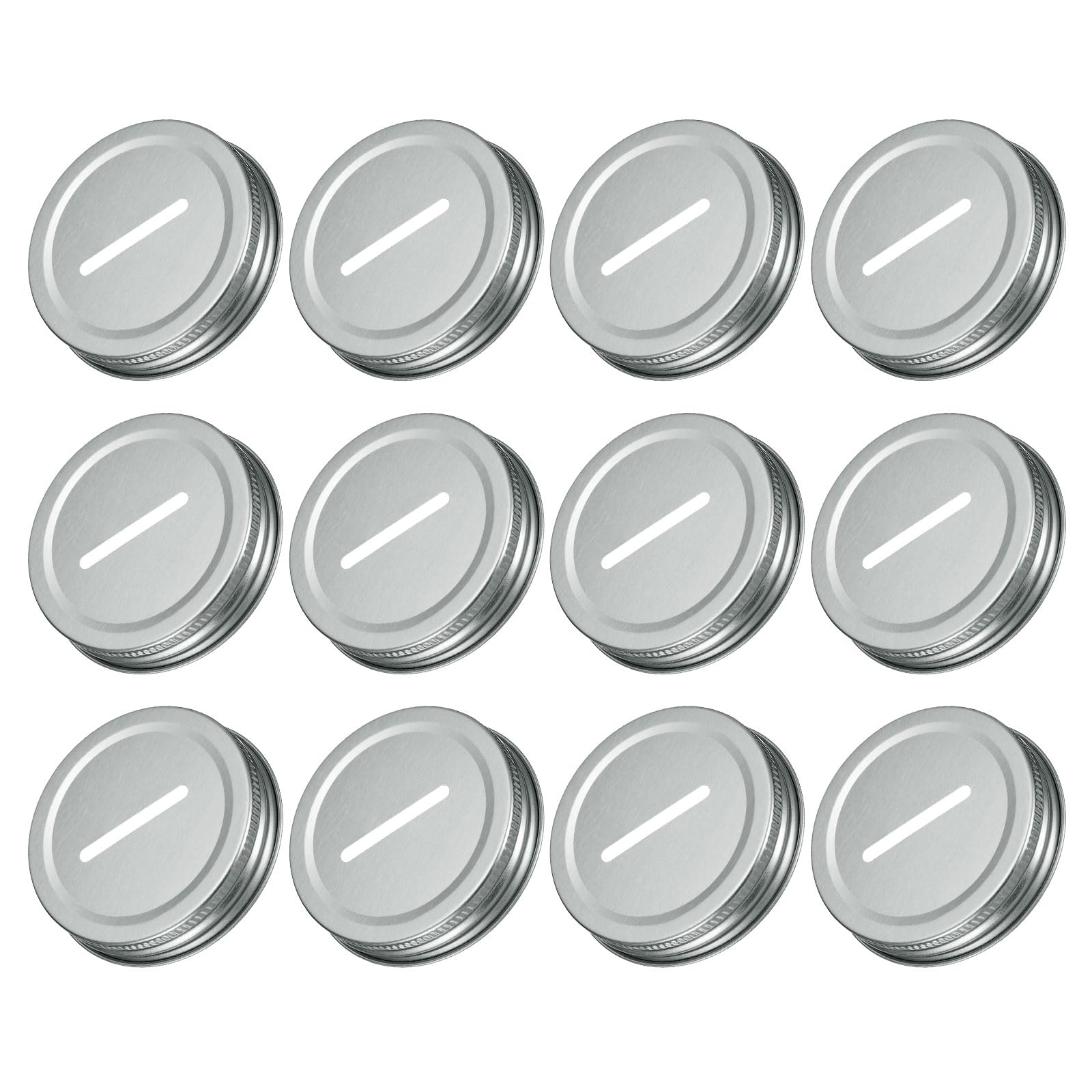 Couvercle tirelire bocal Mason 70mm transformez vos pots vides en fente à monnaie