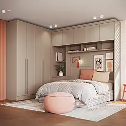 Guarda-roupa Modulado Casal 10 Portas 3 Gavetas Duna