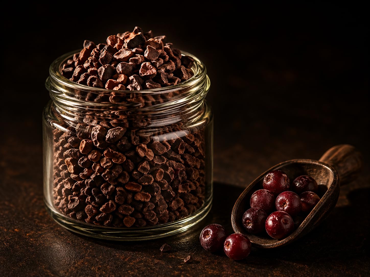 Samskara Nibs de Cacao Crudo y Premium de Perú, Cultivo Ecológico, Vegano, 1kg, 100% Natural, Puro, Sabor Intenso a Cacao, Sin Procesar
