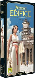 Asmodee - 7 Wonders Extension Edifices - Jeu de Société Stratégique | Pour Enfants dès 10 Ans - Nouvelle Version 2020 - 3 à 7 Joueurs - 30 Min - En Français - Repos Production