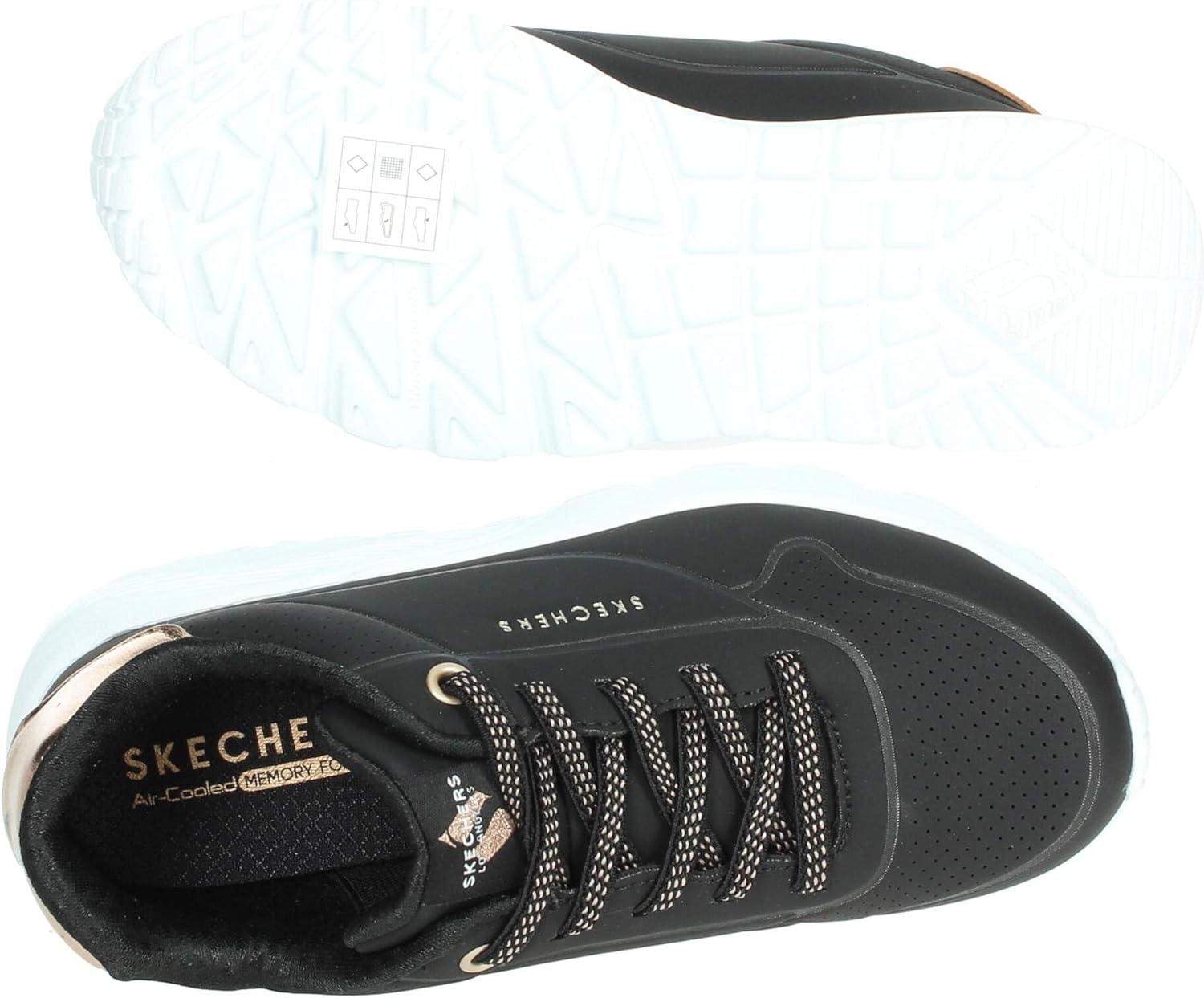 Skechers Girls Uno Lite - Image 7