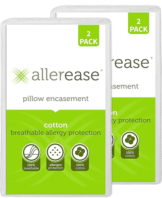 allerease pillow washing instructions