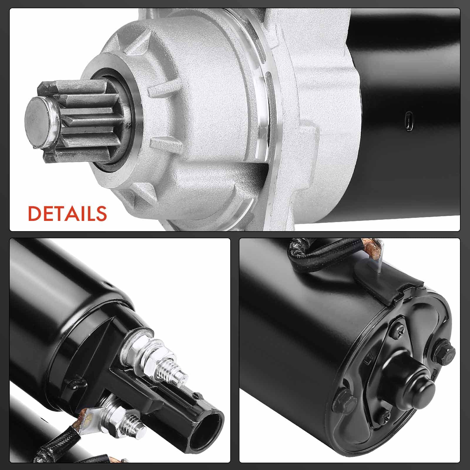 Frankberg Motor de arranque para automóvil 1,7 KW/12 V/10 Dientes