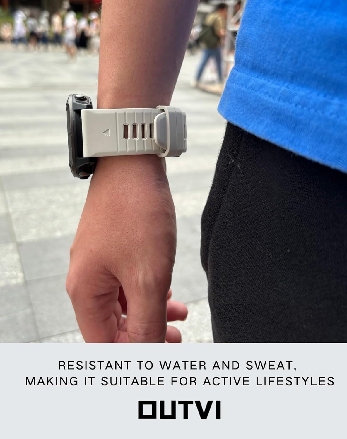 22mm watch band for garmin fenix 5 6 7 pro Sapphire Solar Forerunner 965 955 935 745 epix Pro Gen 2 47mm only soft silicone quick fit 22 watch bands replacement for men women