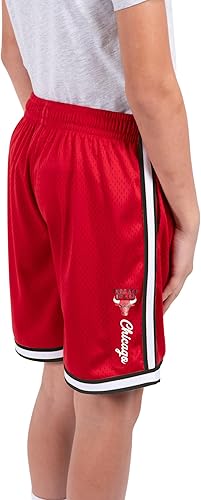 Miniatura 15 de Ultra Game Pantalones cortos de baloncesto oficiales de la NBA para niños, con malla de aire suave, ajuste clásico
