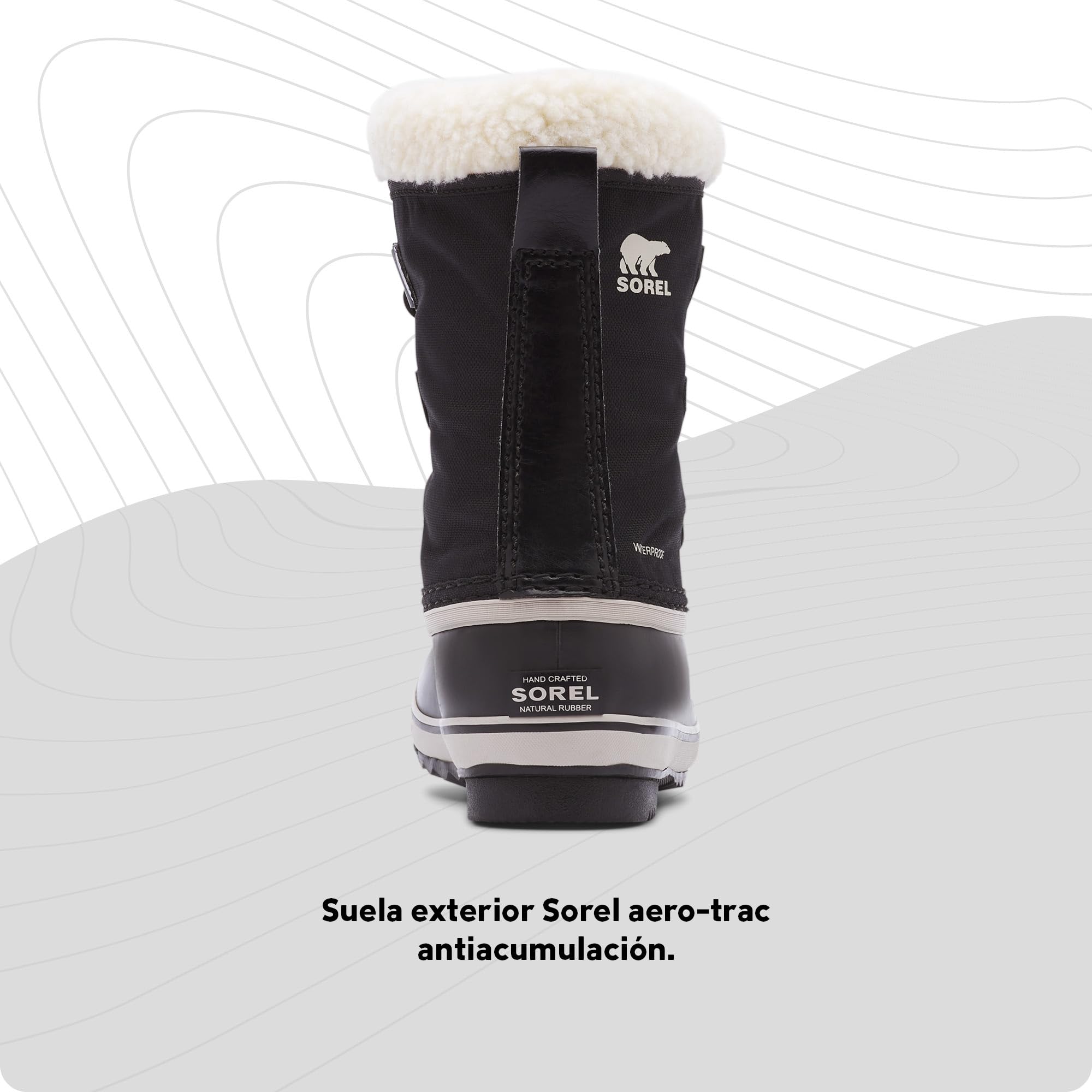 Sorel Yoot Pac Nylon Wp Botas de nieve impermeablesUnisex niños