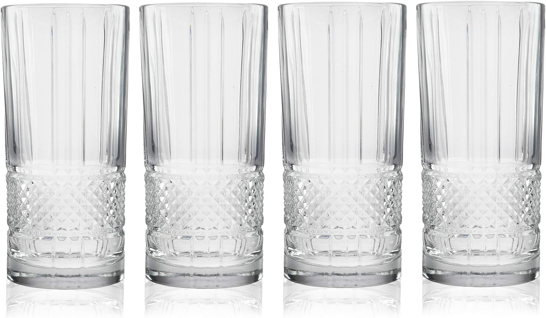RCR Crystal Melodia Highball Glasses, Set of 6360ml Amazon.co.uk