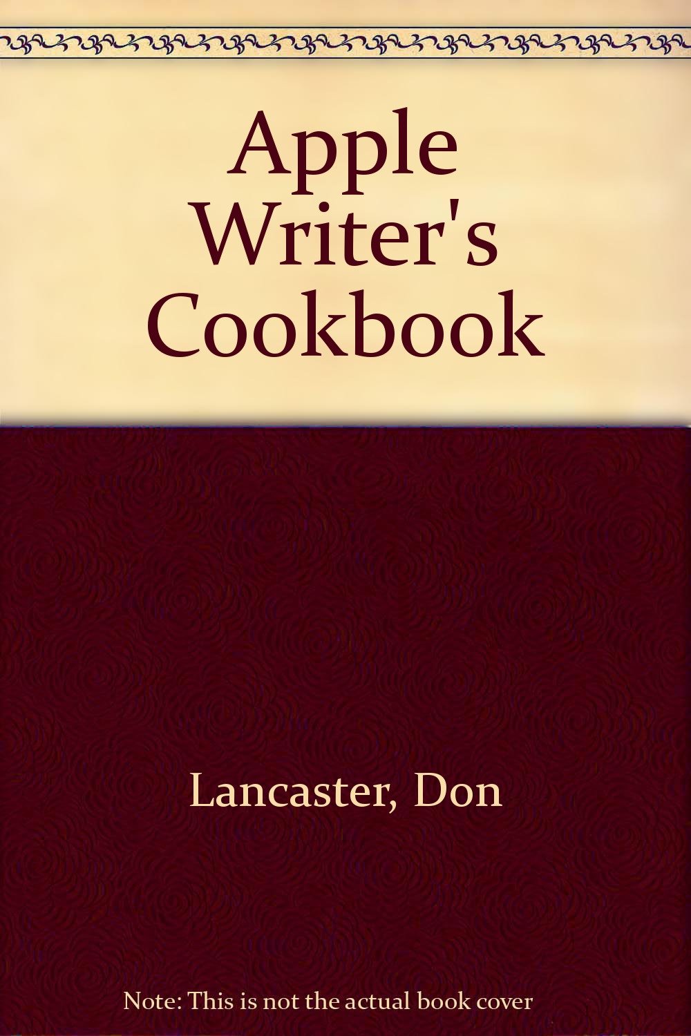 Buy Apple Writer's Cookbook — BookShops.in