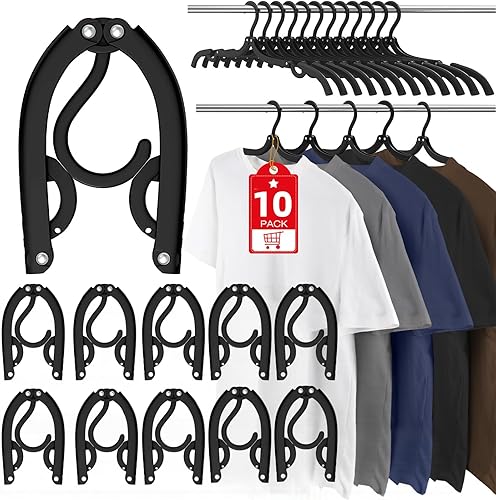 Perchas de viaje portátiles plegables para viajes, organizador de plástico para cruceros, artículos esenciales para secar ropa, perchas plegables