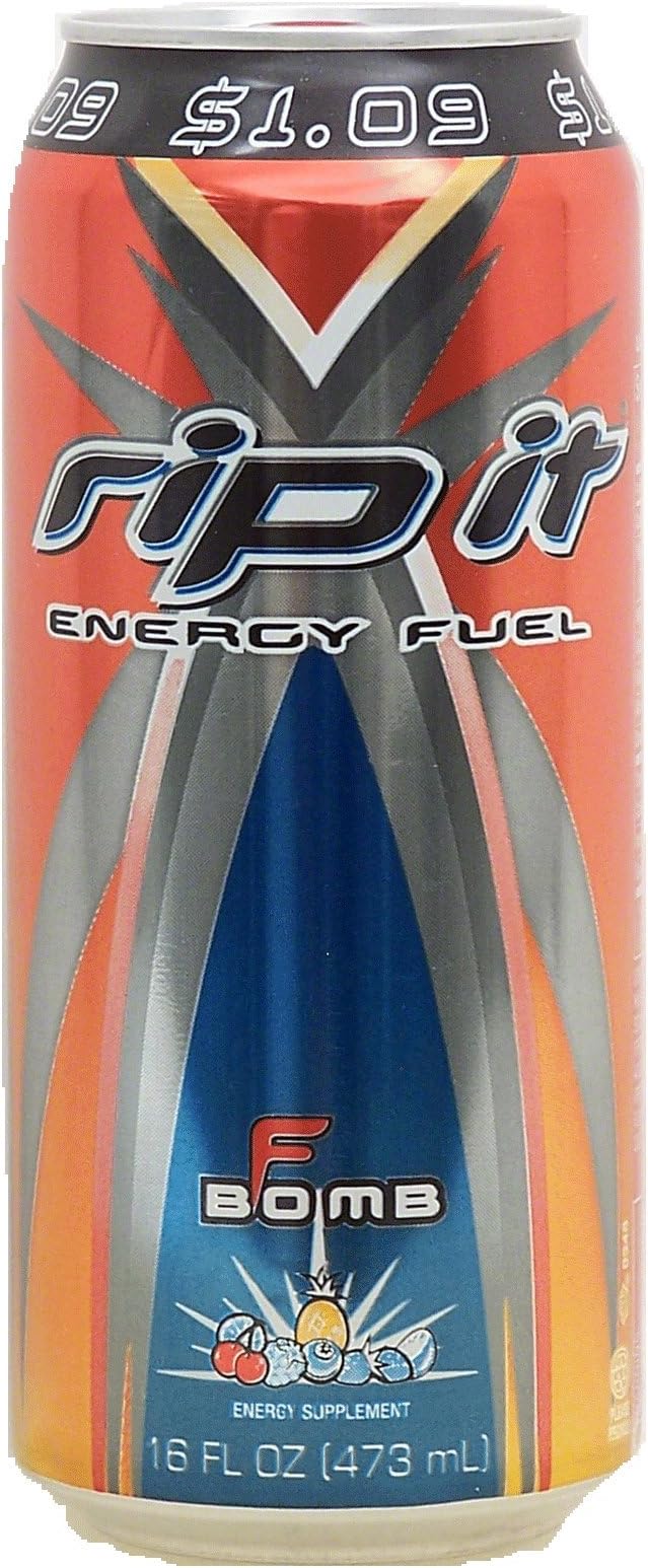 energy fuel carbonated beverage, 16-fl. oz. can