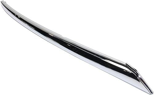 Miniatura 2 de Evan-Fischer Moldura de parachoques compatible con Nissan Pathfinder 13-16 Front RH Side Molding Chrome