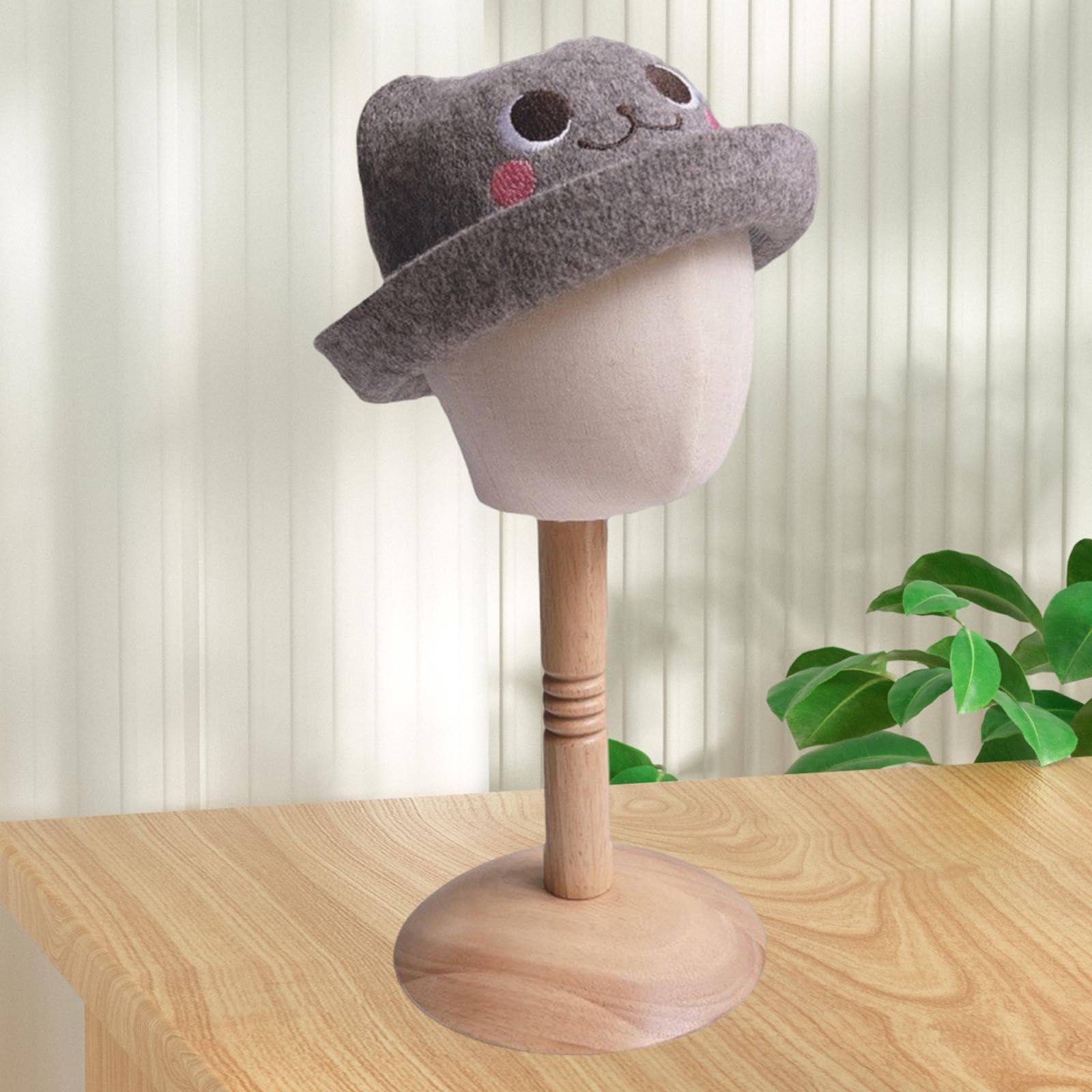 Generic Modello di Testa per Bambini con Base Robusta, Espositore per Cappelli, Decorazione di Halloween