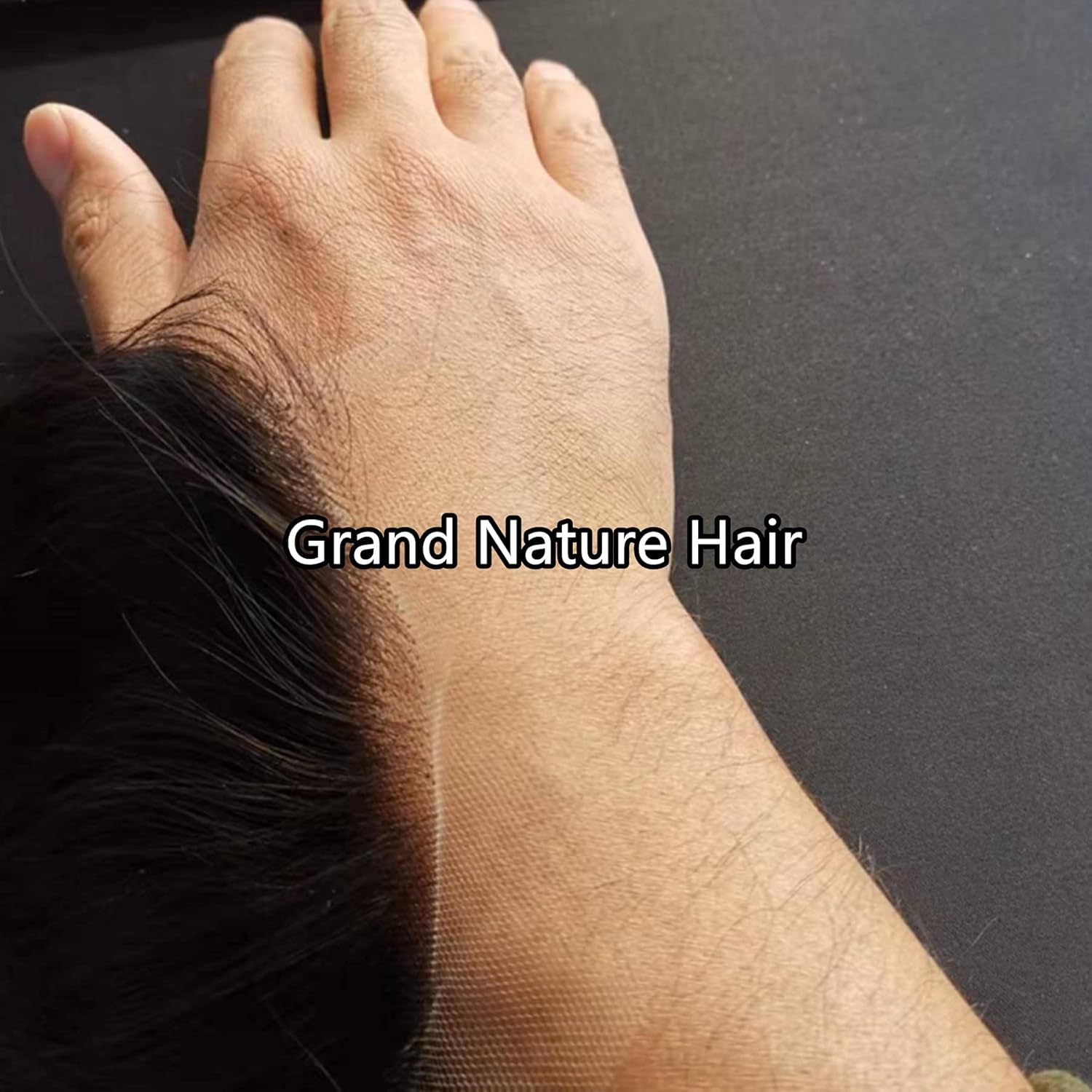 Grand Nature Real HD Lace Frontal 13x4 Plucked Lace Frontal Natural Hair Line Ear To Ear Lace Fontals Body Wave Wavy Brazilian Virgin Human Hair (16 Inch-13x4, Real HD Lace)