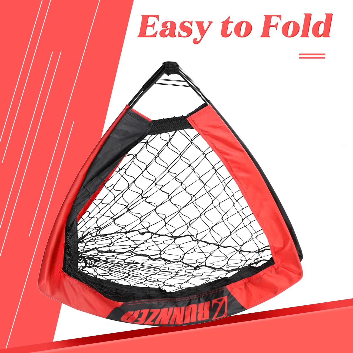 Amazon.co.jp: L RUNNZER サッカーゴール 折りたたみ、子供用 、室内