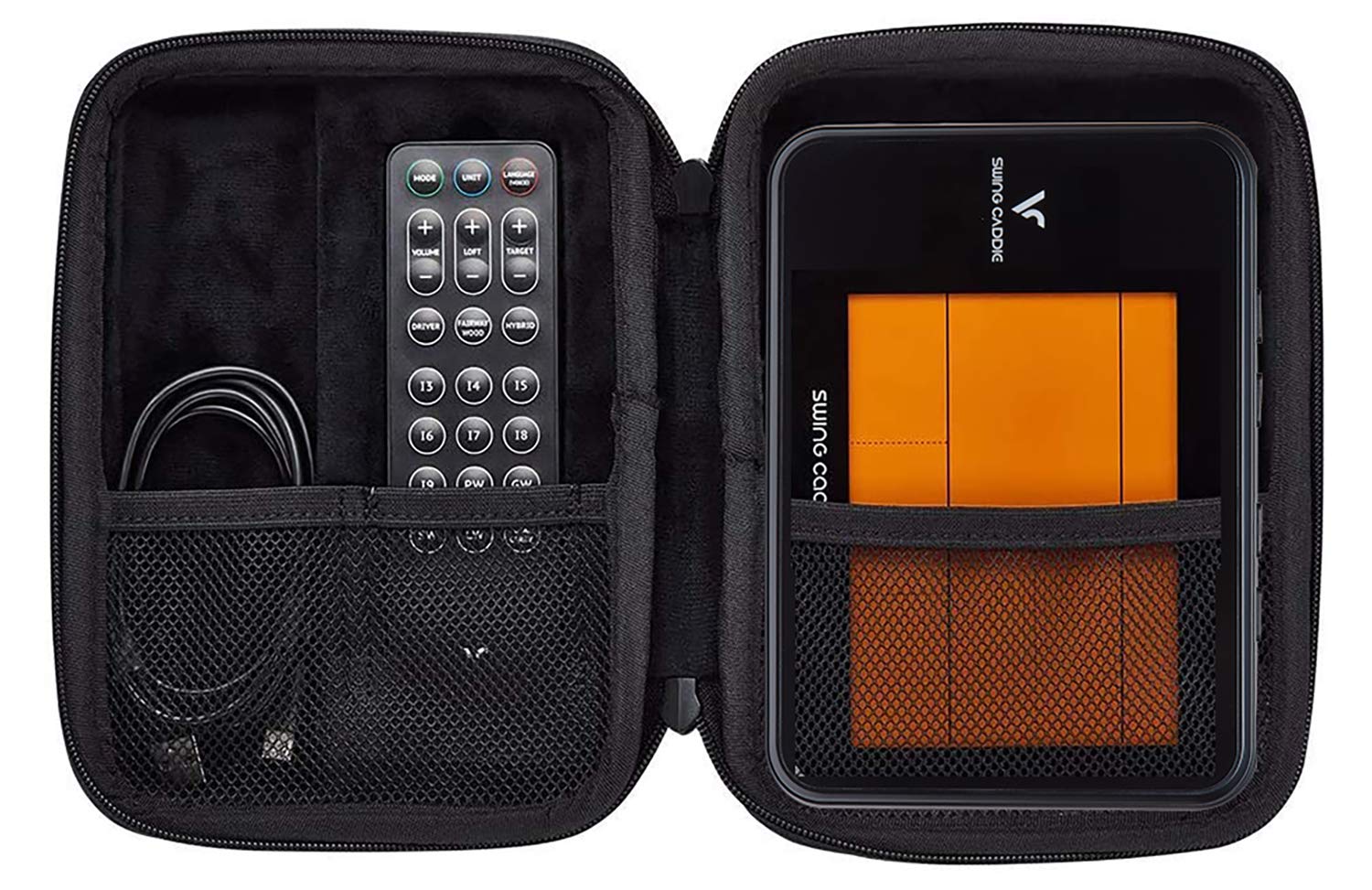 Swing Caddie SC300i by Voice Caddie Golf Launch Monitor Power Bundle