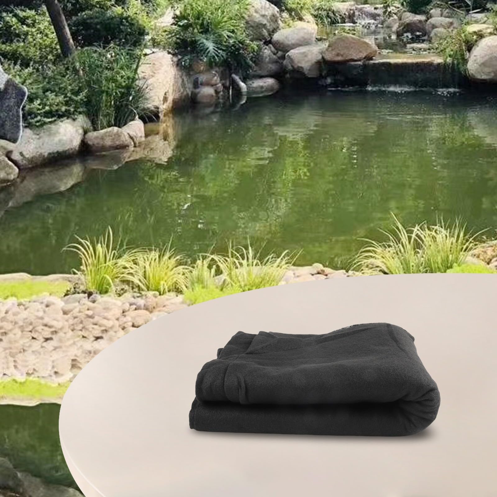 Pond Underlay to Safeguard Liners from Rocks, Roots, and Soil Movement (1.5X2m)
