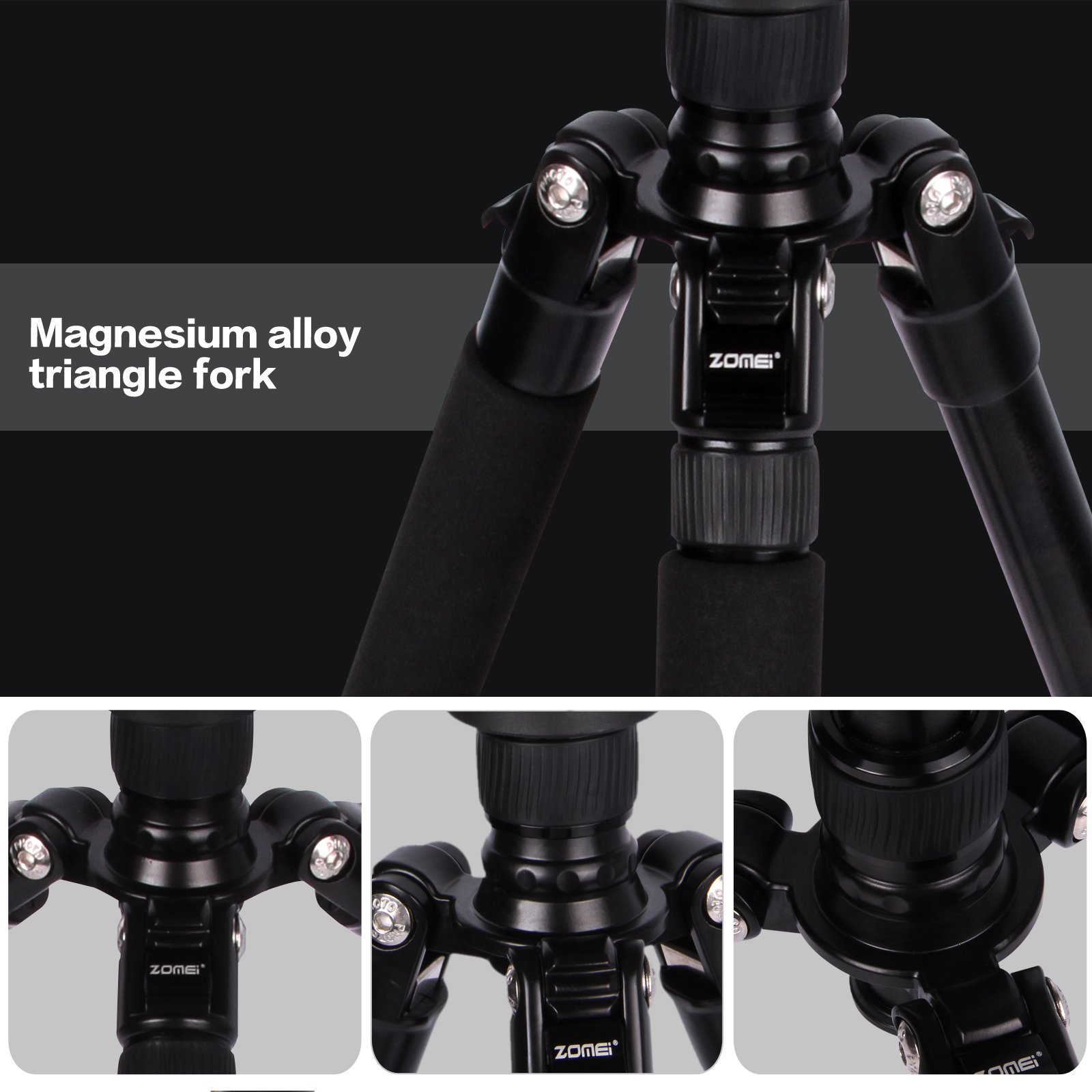 zomiiページ ZOMEI Z688 Tripod Magnesium Alloy Monopod Stand with Ball