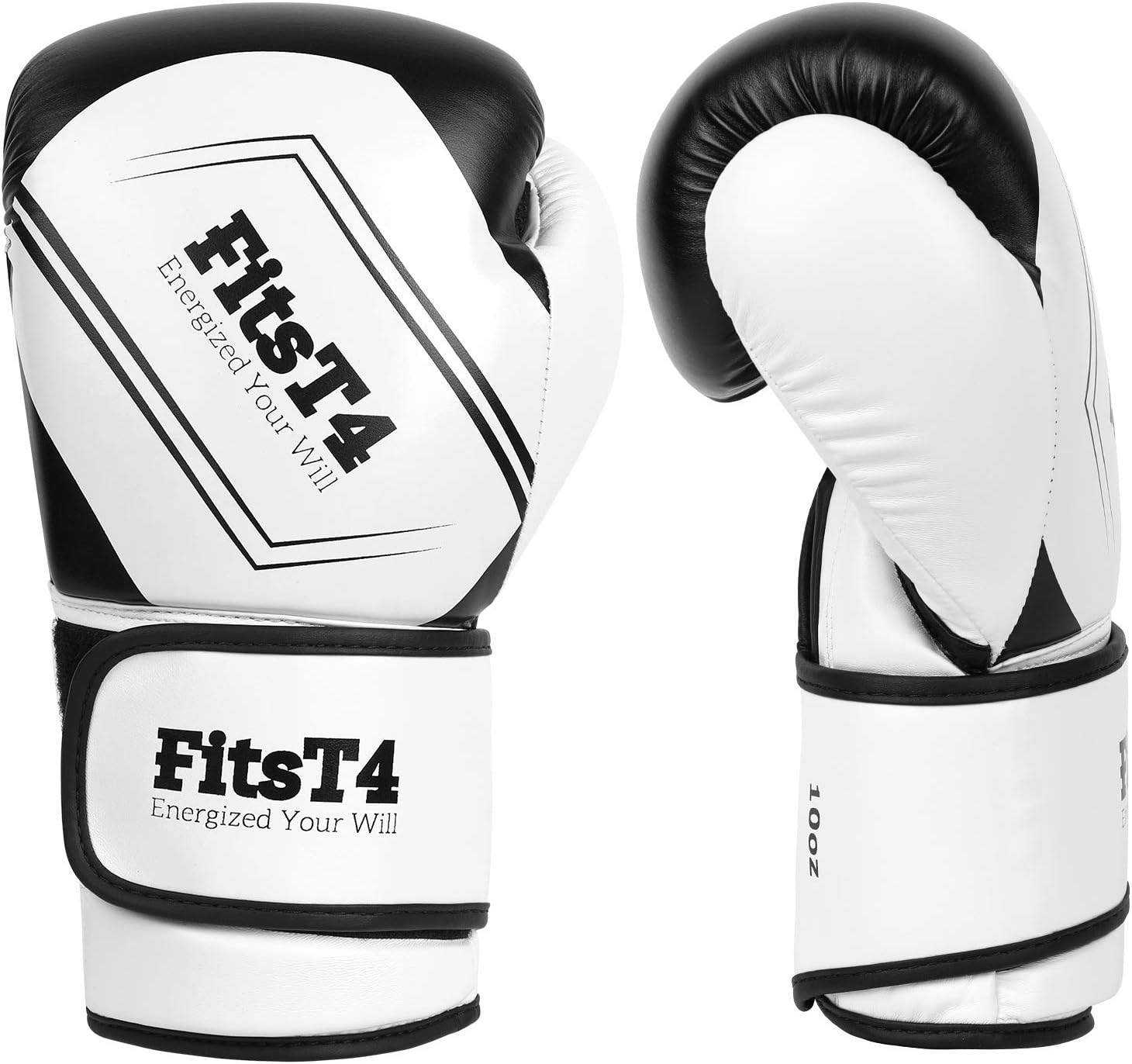 Fitst4 プロスタイル ボクシンググローブ Puレザー キックボクシング ムエタイ パンチングバッグ Mma スパーリング トレーニング ファイトグローブ