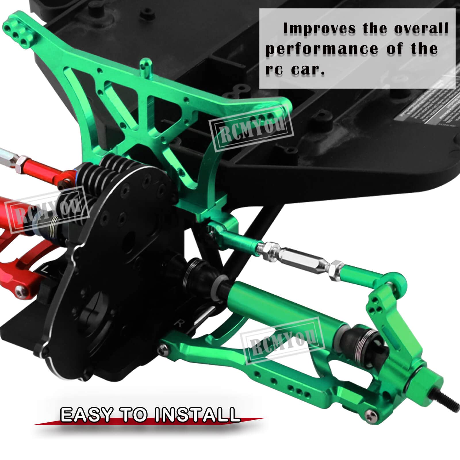Traxxas Slash Body Aluminum Upgrade Kit For Suspension Arms