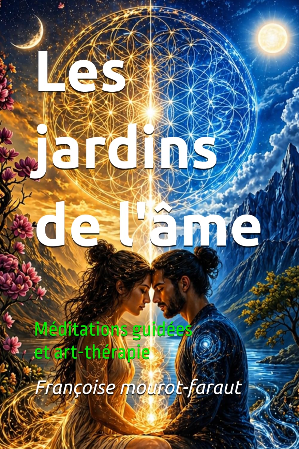Les jardins de l'âme: Méditations guidées et art-thérapie