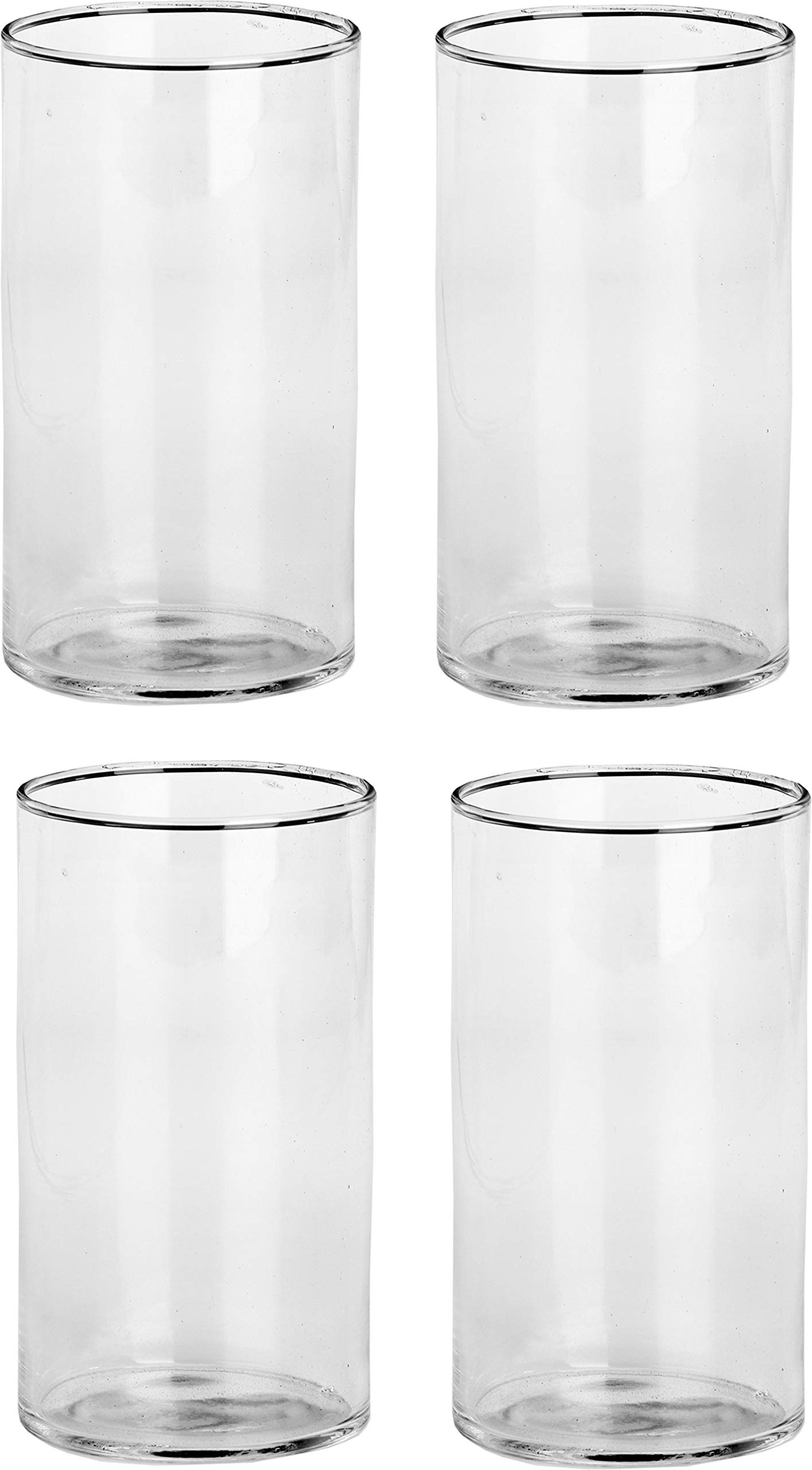 AFAST Glassesware Lifting Your Sips to Unforgettable Moments, Glass, Clear, 280 Ml, Pack of 4, 11 X 6 X 6 CM
