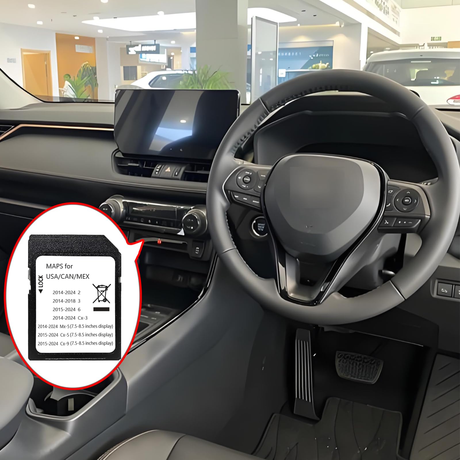 Amazon.com: Latest Version Navigation SD Card for 2014-2024 Mazda