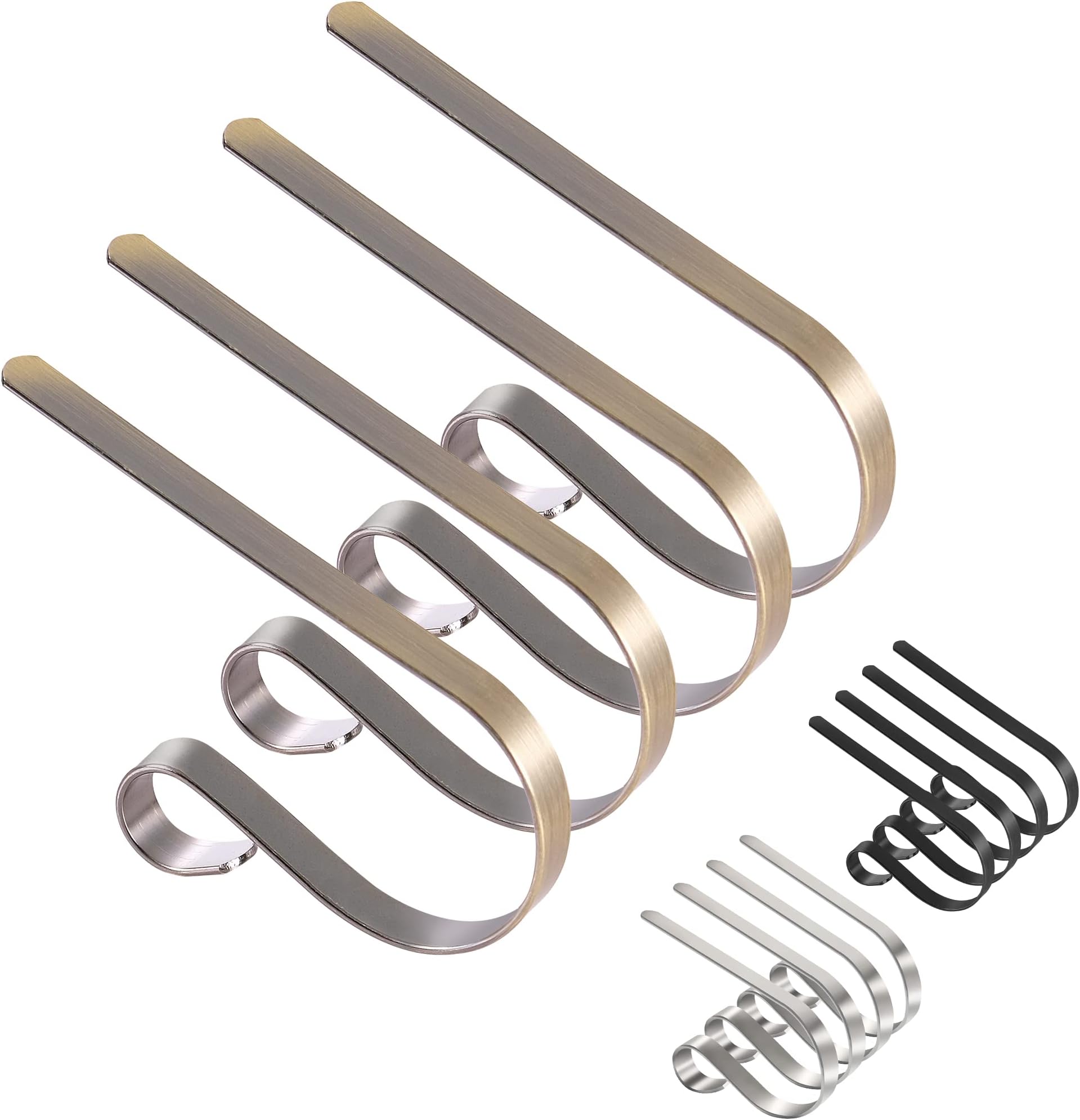 ZYSUN Christmas Stocking Holder,4 Pack Stocking Holders for