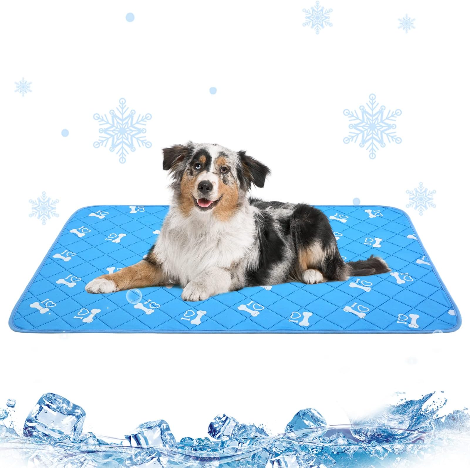 Ipetboom Outdoor Dog Bed Summer Cooling Mat for Dogs Cats
