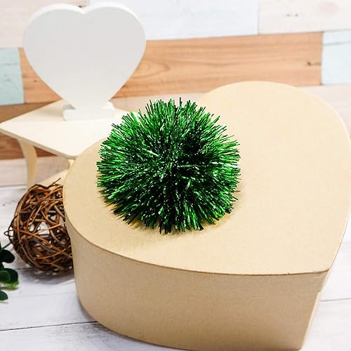 Miniatura 26 de CT CRAFT LLC 12 lazos de oropel autoadhesivos de 4 pulgadas x 12 unidades, accesorio para envolver regalos, vacaciones, Navidad, fiesta de cumpleaños