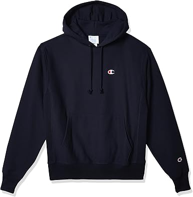 reverse weave pullover hoodie