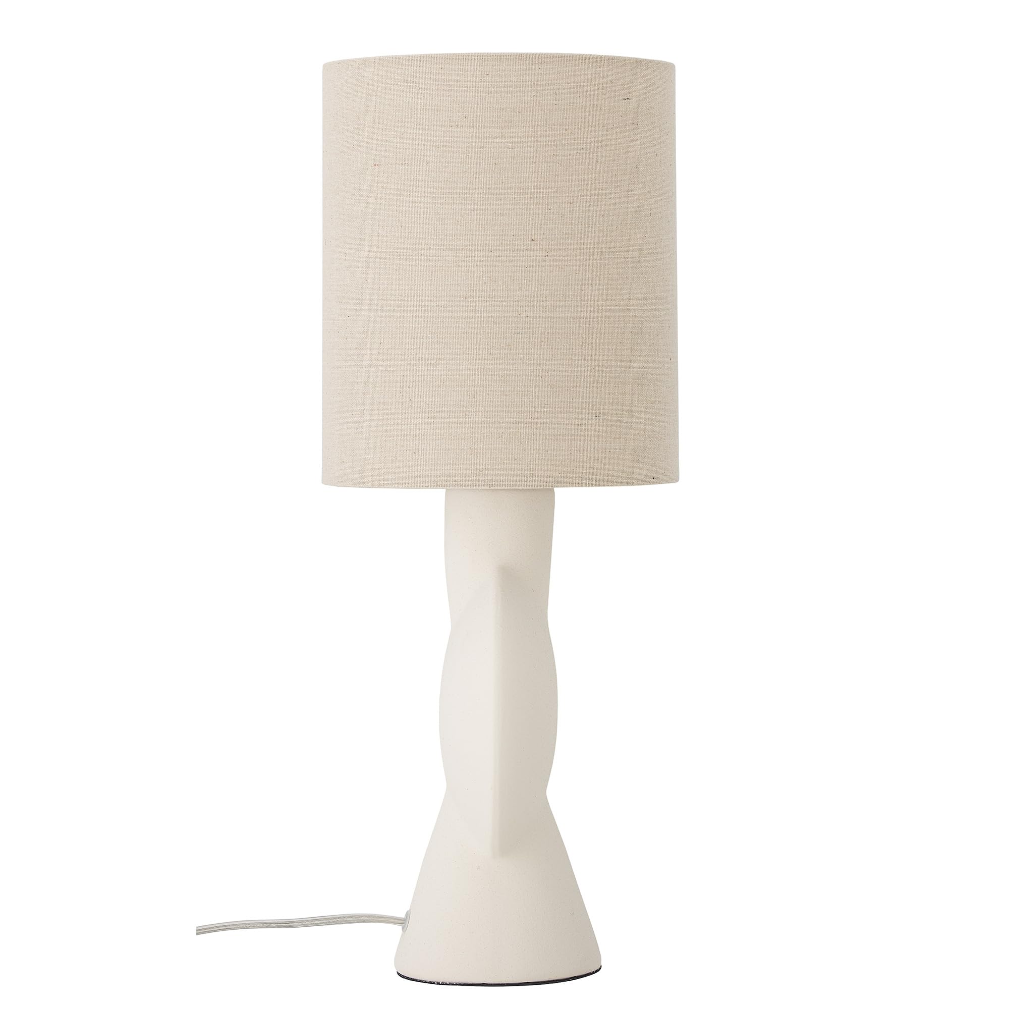 Bloomingville [W] Lampe de table Sergio, naturel, faïence ; D 20,5 x H 54,5 cm