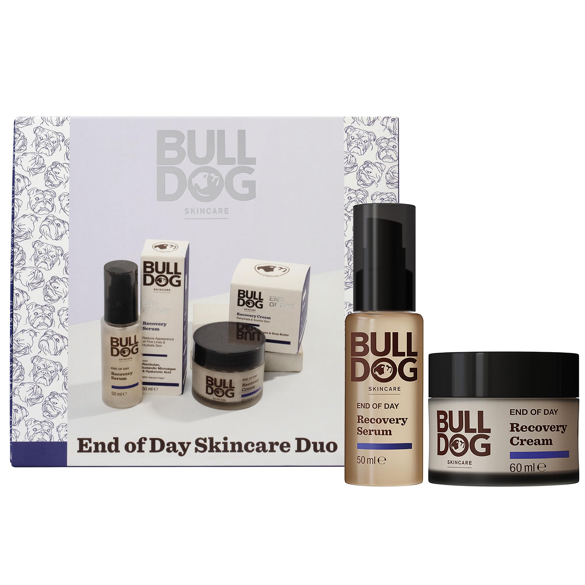 Bulldog Skincare | Men's Gift Set | Advanced End of Day Duo