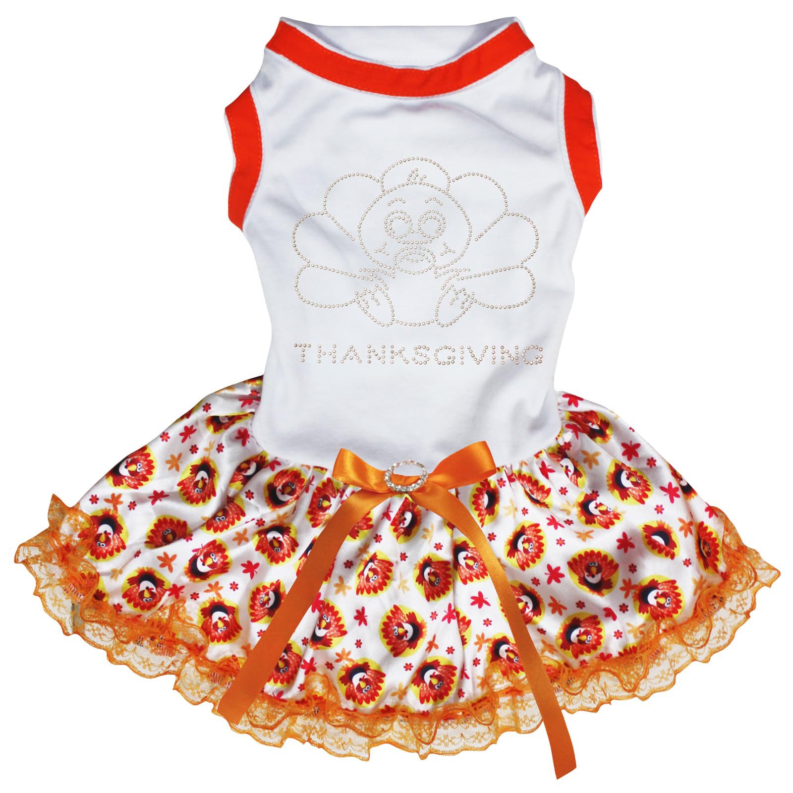 Robe pour chiot avec strass vêtement confortable et chic taille XS