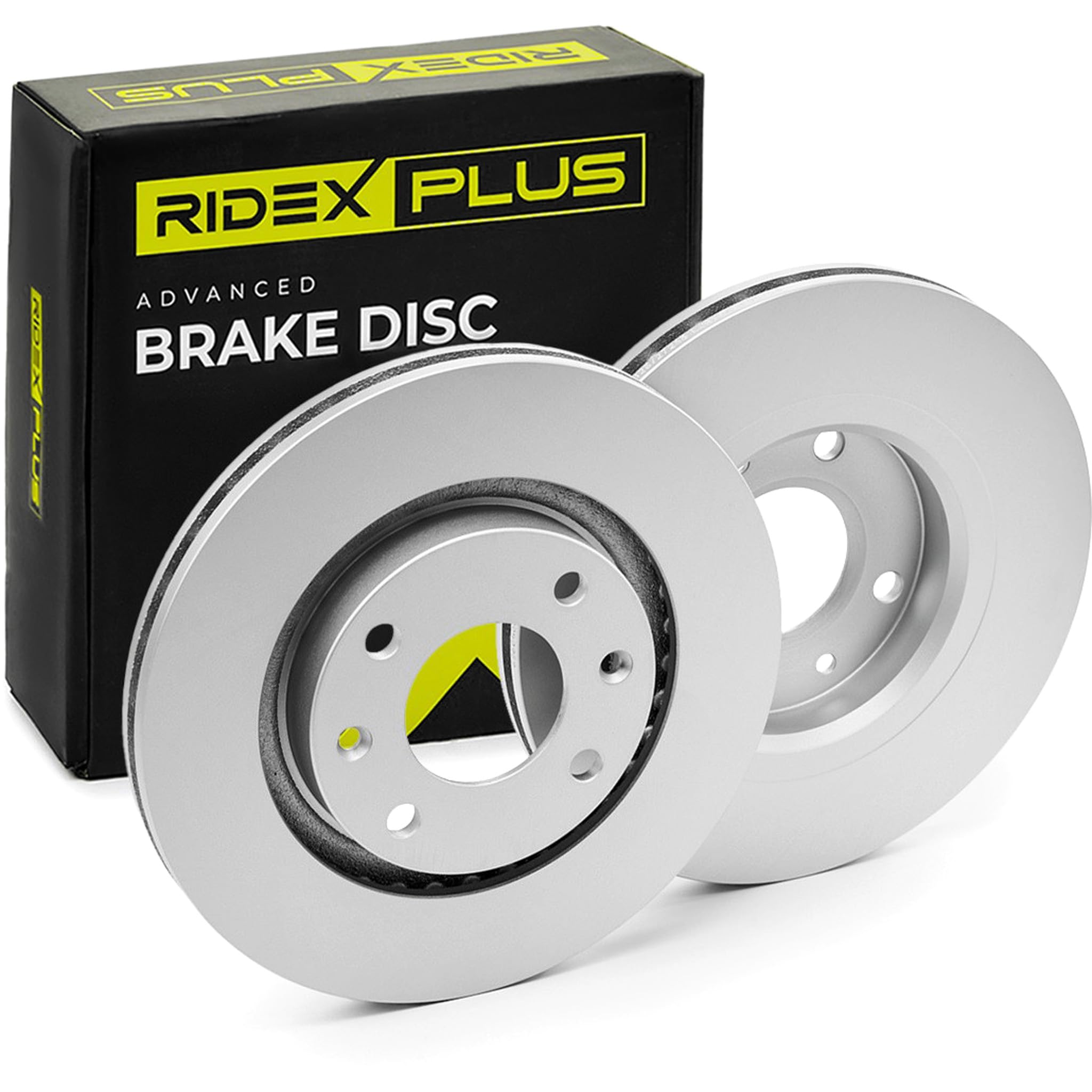 RIDEX PLUS 82B0015P 2x Disco de freno Delantero con tornillos Compatible con PEUGEOT 208 I Hatchback CA, CC
