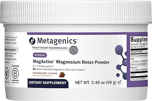 Metagenics MagActive Magnesium Relax Powder - Sabor Fresa